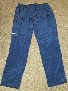 Sergio Tacchini Men's Dark Blue Track Pants